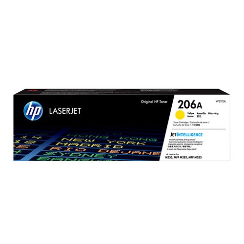 HP OEM 206A W2112A L/Y Yellow Toner - Click to enlarge