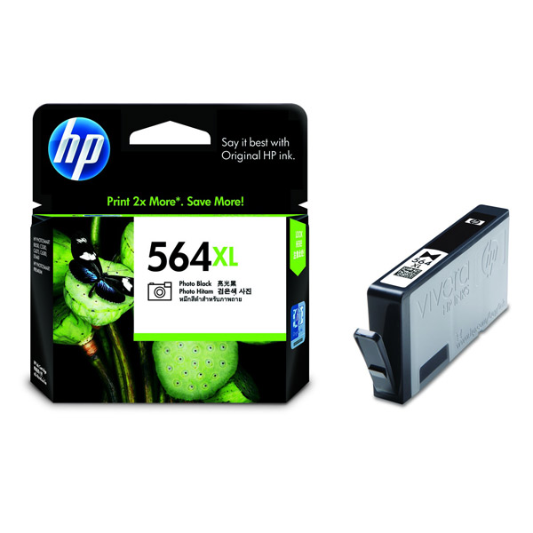 HP OEM #564XL CB322WA Photo Black Inkjet - Click to enlarge