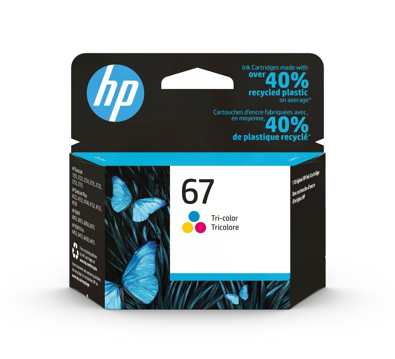 HP OEM #67 3YM55AA LY Inkjet Colour - Click to enlarge