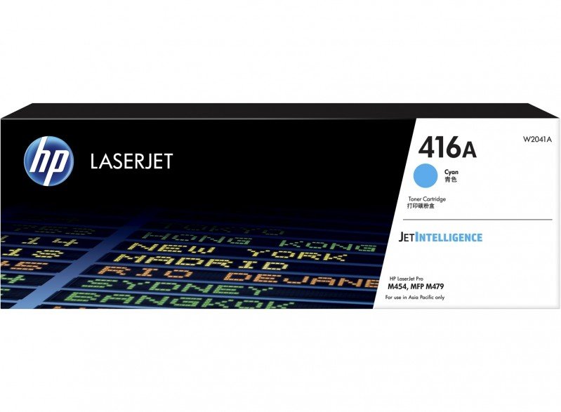 HP OEM 416A (W2041A) Ly Toner Cyan - Click to enlarge