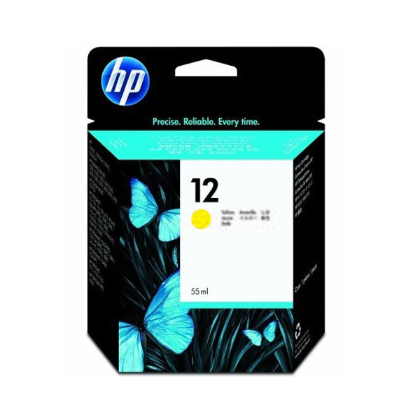 HP OEM #12 C4806A Yellow - Click to enlarge