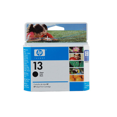 HP OEM #13 C4814A Black Inkjet - Click to enlarge