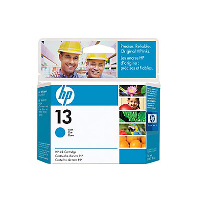 HP OEM #13 C4815A Cyan Inkjet - Click to enlarge