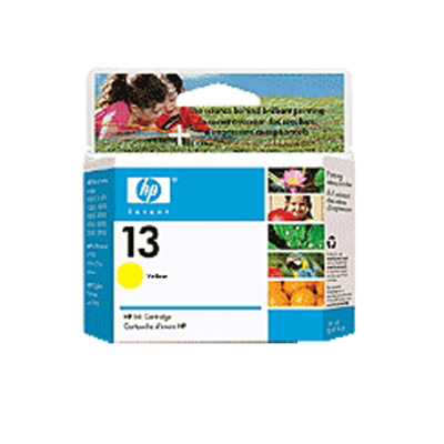 HP OEM #13 C4817A Yellow Inkjet - Click to enlarge