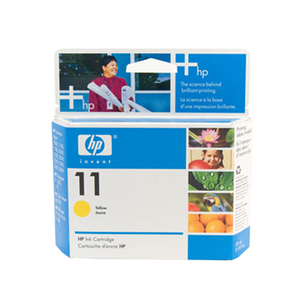 HP OEM #11 C4838Aa Yellow Inkjet - Click to enlarge