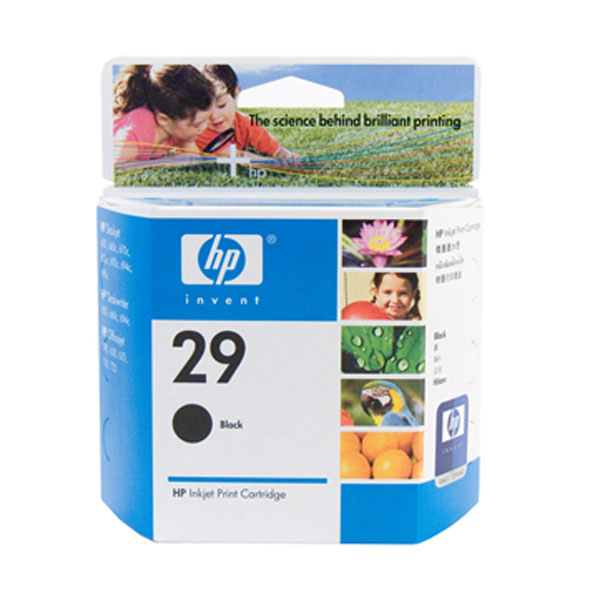 HP OEM #29 51629A Black Inkjet - Click to enlarge