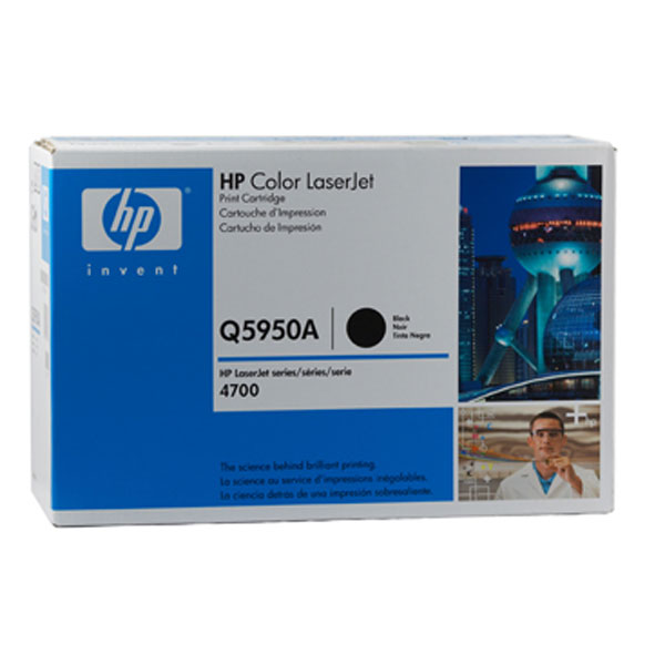 Hewlett Packard OEM Q5950A Black Toner - Click to enlarge