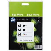 HP OEM No.61 Plus Pack (2 Blk, 1 Clr) - Click to enlarge