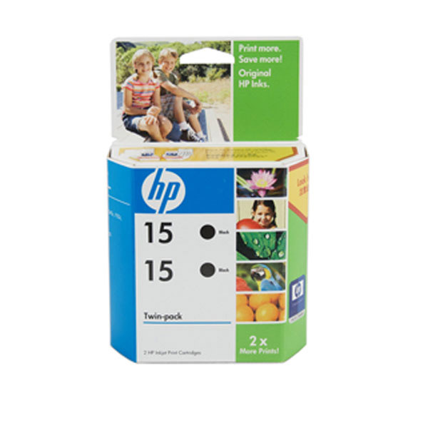 HP OEM #15 C6615A Twin Pack - Click to enlarge