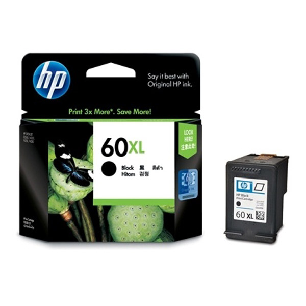 HP OEM #60XL CC641W Black Inkjet - Click to enlarge