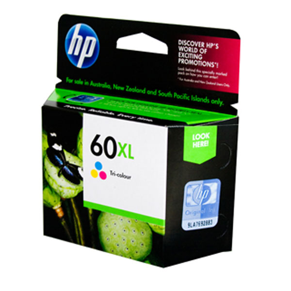 HP OEM #60XL CC644W Colour Inkjet - Click to enlarge