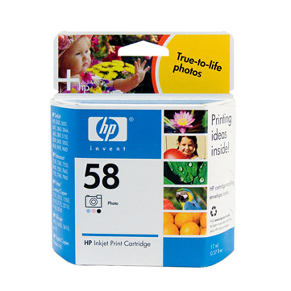 HP OEM #58 C6658Aa Photo Colour Inkjet - Click to enlarge