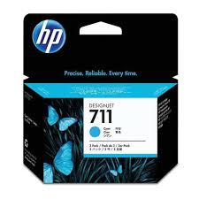 HP OEM #711  Cyan Inkjet - Click to enlarge