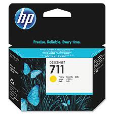 HP OEM #711 Yellow inkjet - Click to enlarge