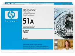 Hewlett Packard OEM Q7551A Black LY - Click to enlarge