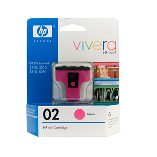 HP OEM #02 C8772WA Magenta Inkjet - Click to enlarge