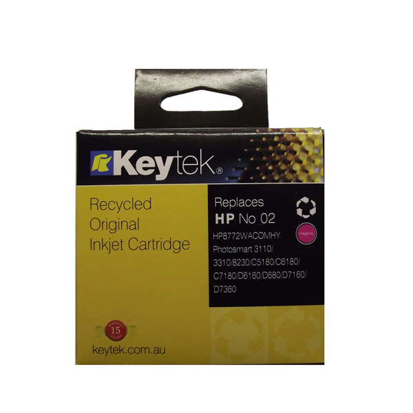 HP Compat #02 C8772WA HY Magenta Inkjet - Click to enlarge