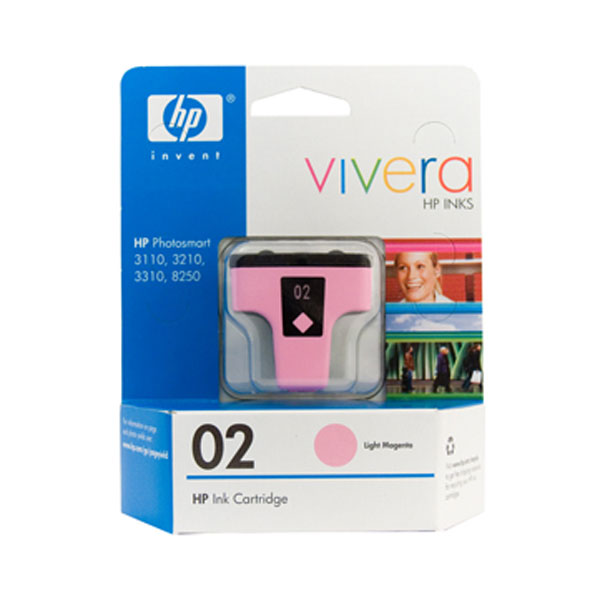 HP OEM #02 C8775WA Light Magenta Inkjet - Click to enlarge