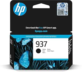 HP OEM #937 (4S6W5NA)  Standard Blk Ink - Click to enlarge