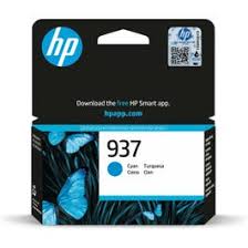 HP OEM #937 (4S6W2NA)  Standard Cyn  Ink - Click to enlarge