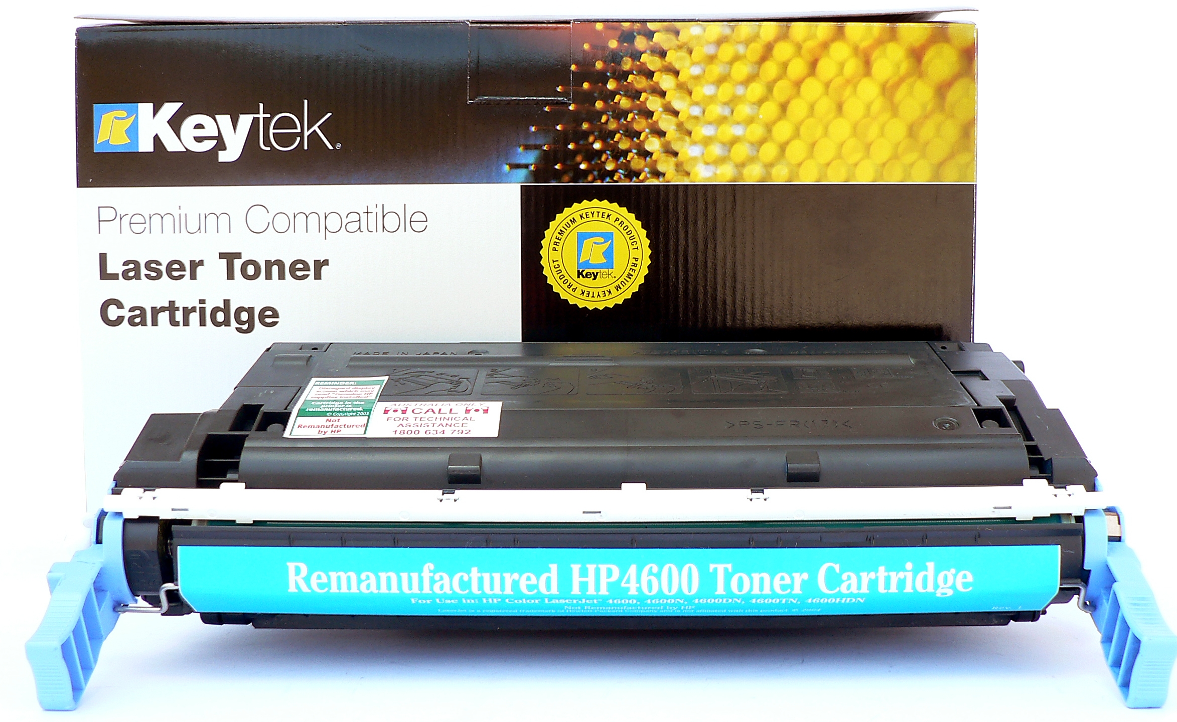 Hp Reman C9721A Cyan (4600) - Click to enlarge