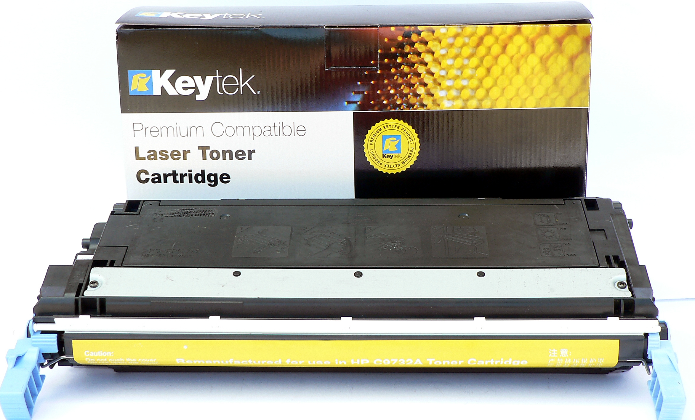 HP Reman C9732A LJ 5500 Yellow Toner - Click to enlarge