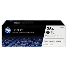 HP OEM CB436A Toner Twin Pack - Click to enlarge