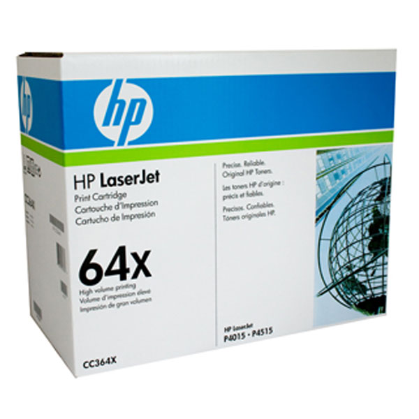 HP OEM CC364X #64X Toner - Click to enlarge