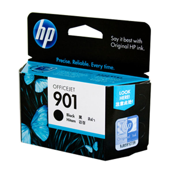 HP OEM #901 CC653AA Black Inkjet - Click to enlarge