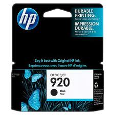 HP OEM #920 CD971AA Black Inkjet - Click to enlarge