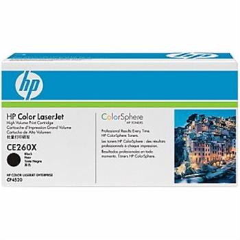 HP OEM CE260X HY Toner Black 17k - Click to enlarge