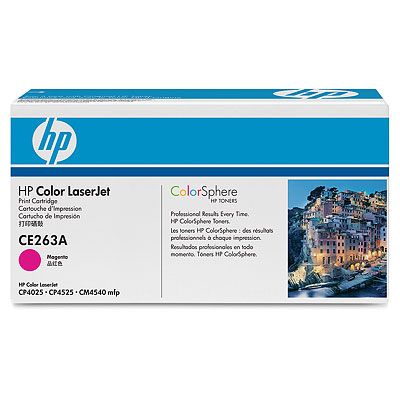 HP OEM CE263A Toner Magenta - Click to enlarge