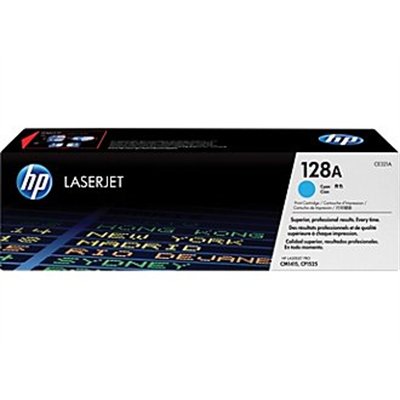 HP OEM CE321A Toner Cyan - Click to enlarge