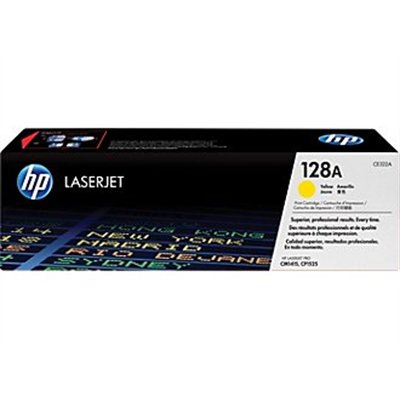 HP OEM CE322A Toner Yellow - Click to enlarge