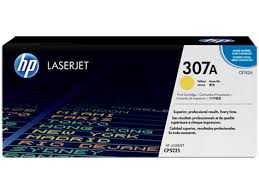 HP OEM CE742A Toner Yellow - Click to enlarge