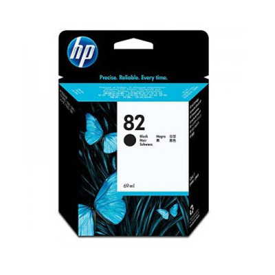 HP OEM #82 CH565A Black Inkjet - Click to enlarge