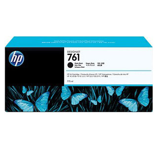 HP OEM #761 Matte Black 775ml Inkjet - Click to enlarge