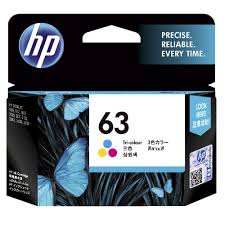 HP OEM F6C61AA #63 Inkjet Colour - Click to enlarge