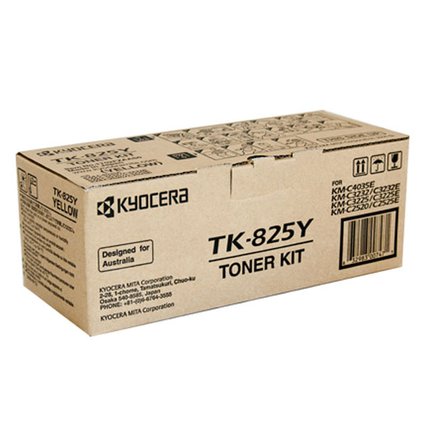 Kyocera OEM TK-825Y (KM-C2520) Yellow - Click to enlarge