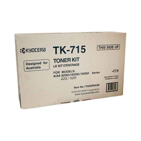 Kyocera OEM TK-715 (KM-3050) Black Toner - Click to enlarge