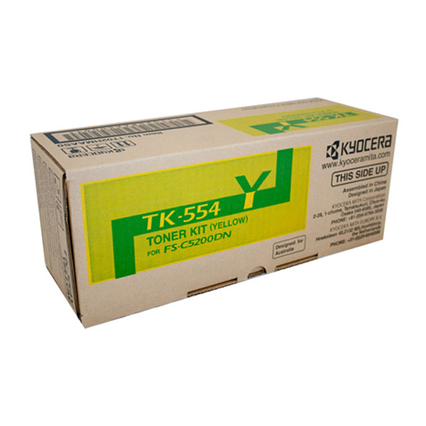 Kyocera OEM TK-554 Toner Yellow - Click to enlarge