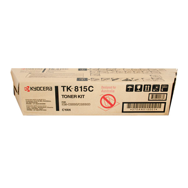 Kyocera OEM KM-C2630D TK-815 Toner Cyan - Click to enlarge