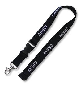 Lanyards Black 15mm - Click to enlarge