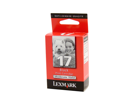 Lexmark OEM #17 Black Inkjet Mod Use - Click to enlarge