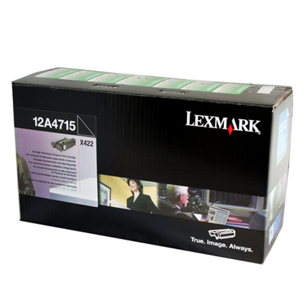 Lexmark OEM 12A4715 HY Toner Cartridge - Click to enlarge