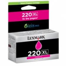Lexmark OEM #220XL Inkjet Magenta - Click to enlarge