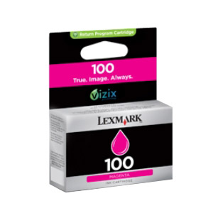 Lexmark OEM #100 Magenta Std Yield Inkje - Click to enlarge