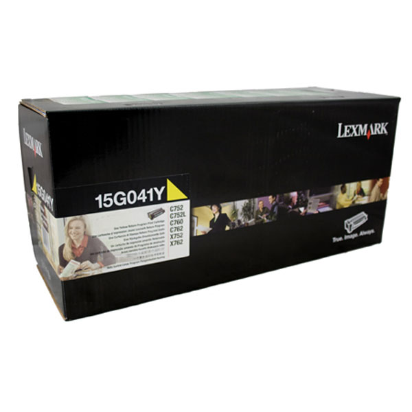 Lexmark Oem C752 15G042Y HY Yellow Toner - Click to enlarge