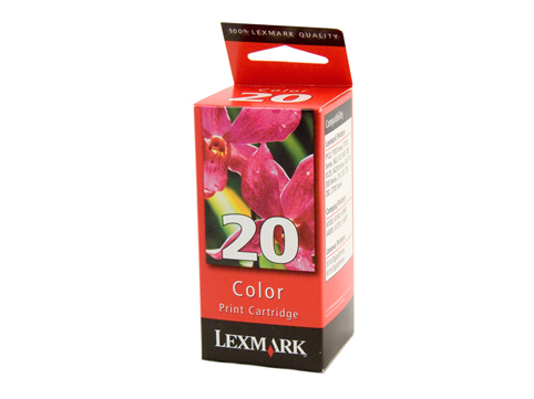 Lexmark OEM #20 Z42Z51Z52Z82 Colour Ink - Click to enlarge