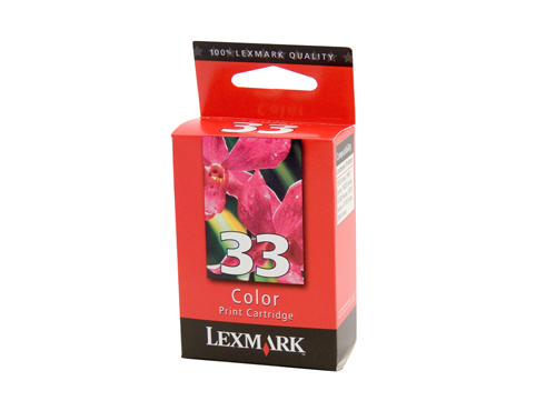 Lexmark OEM #33 18C0033 Colour Inkjet - Click to enlarge